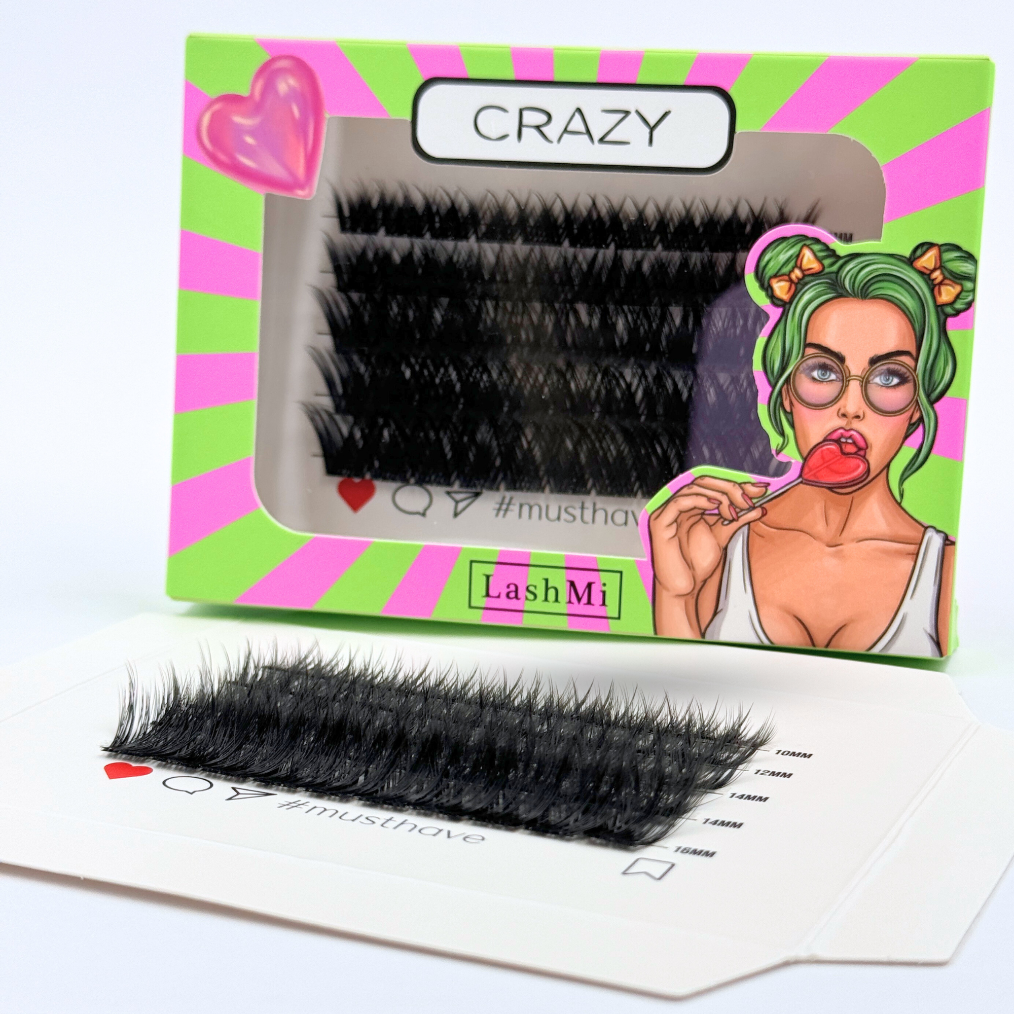 Crazy Cluster Lashes Set