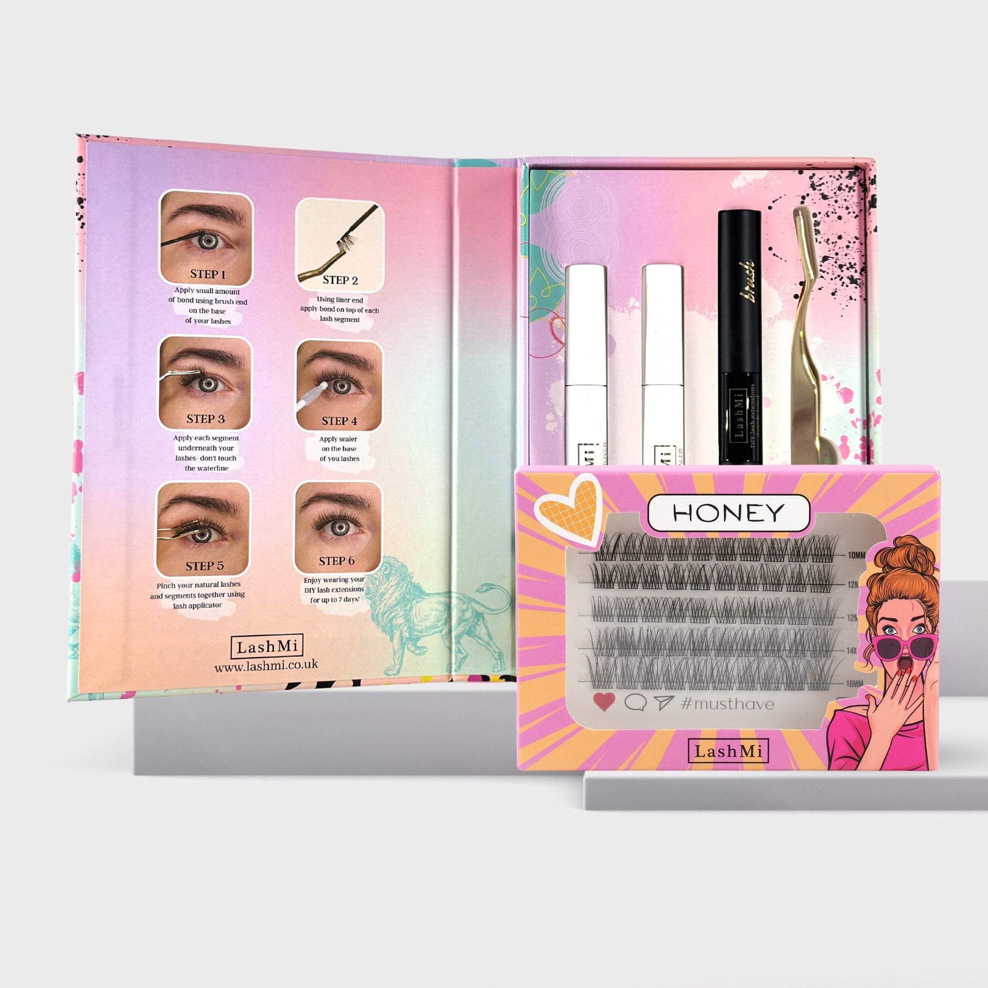 Starter Kit with Cluster Lashes