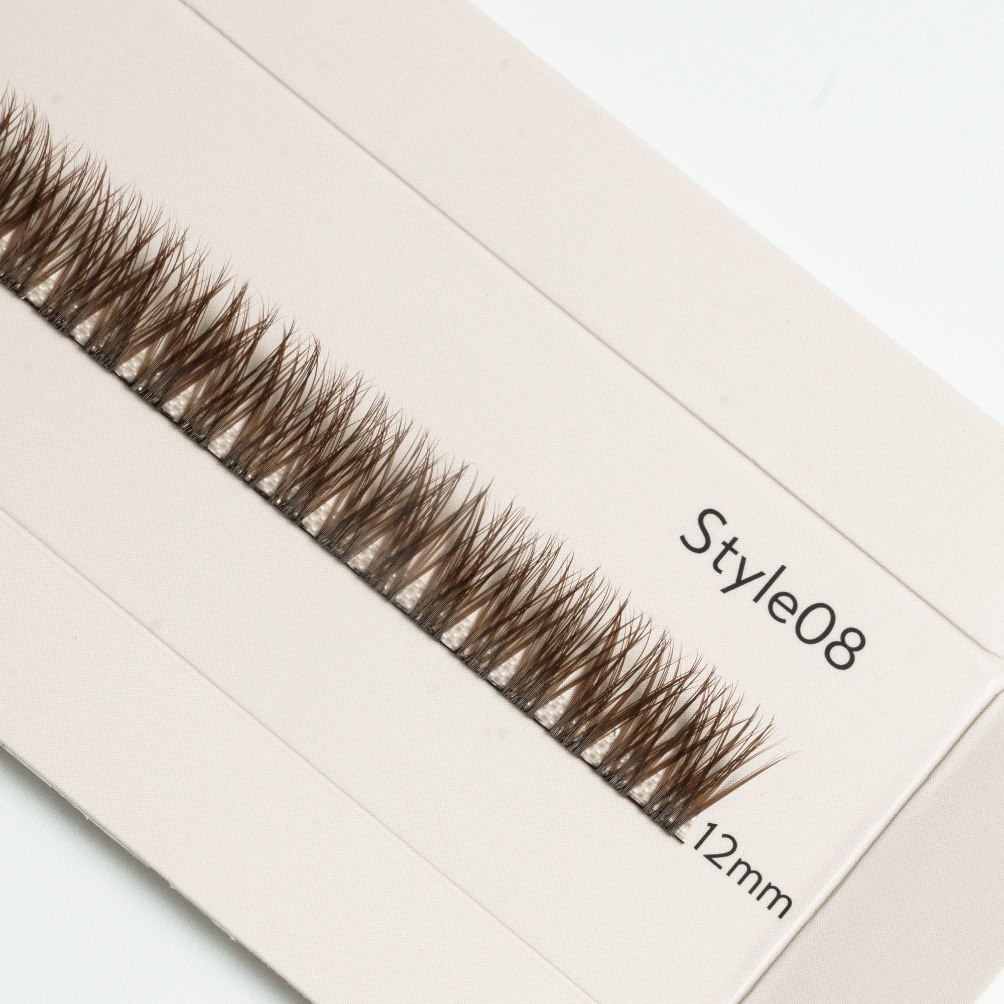 Lash Ribbons Style 08 Brown Single Pack