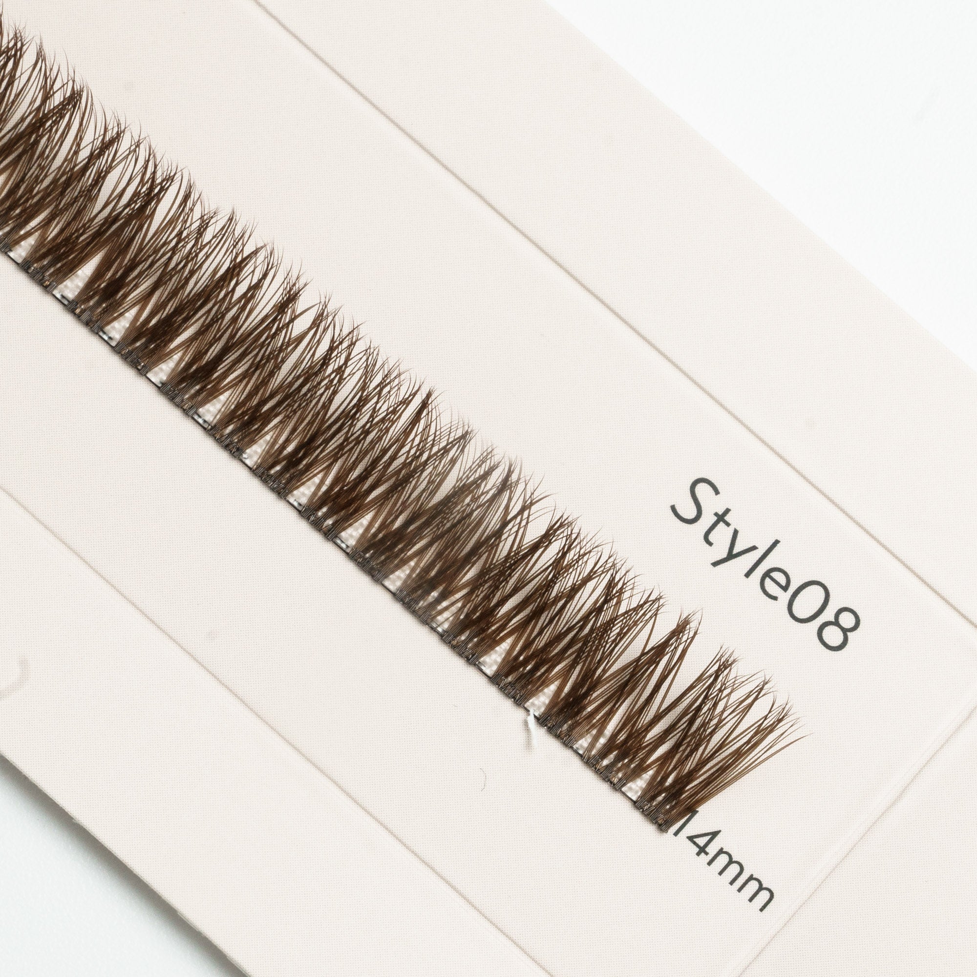 Lash Ribbons Style 08 Brown Single Pack