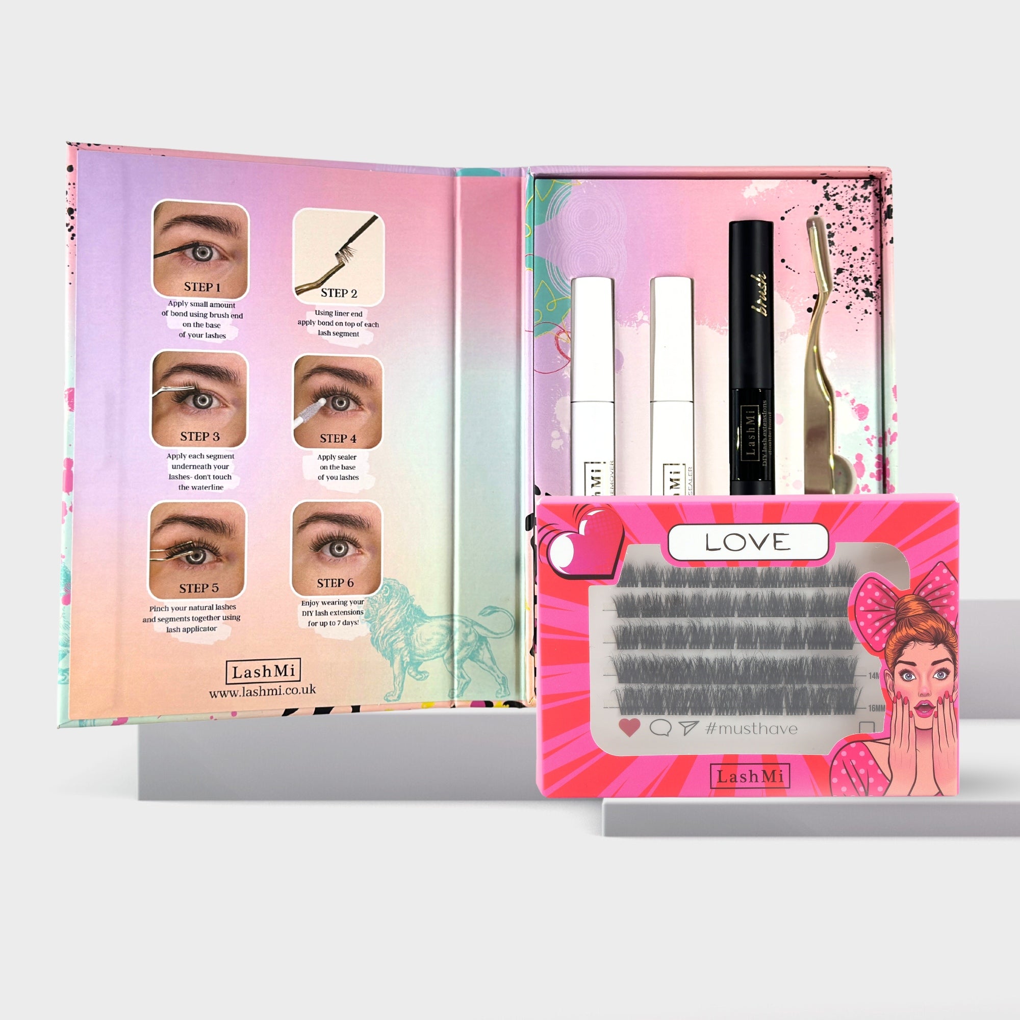 Starter Kit with Cluster Lashes