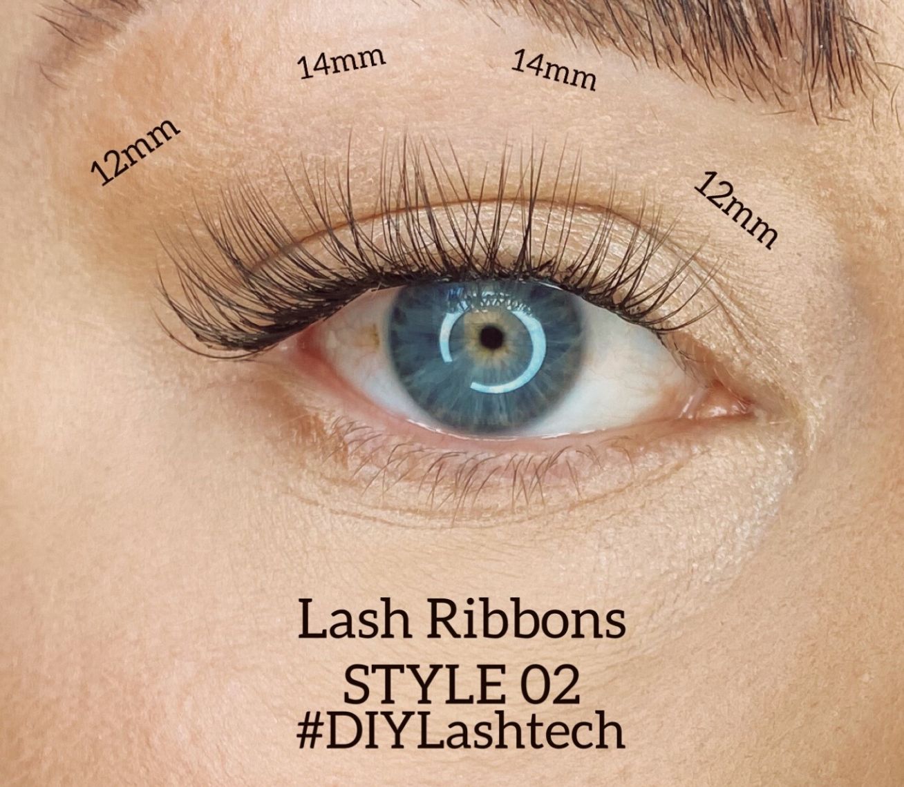Lash Ribbons 4-pack Style 02
